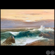 Costas del Uruguay - Obra de Juan Guerra Gaja